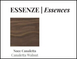 Porada Canaletta Walnut Finish